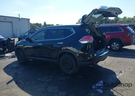 2015 Nissan Rogue S z USA, uszkodzony, nr VIN 5N1AT2MKXFC864348